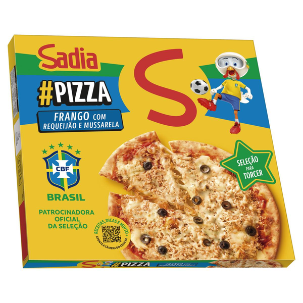 Pizza frango catupiry Sadia 460g