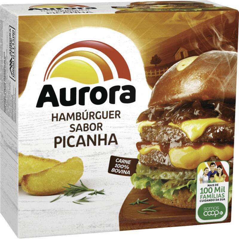 Hambúrguer Aurora Picanha 360g