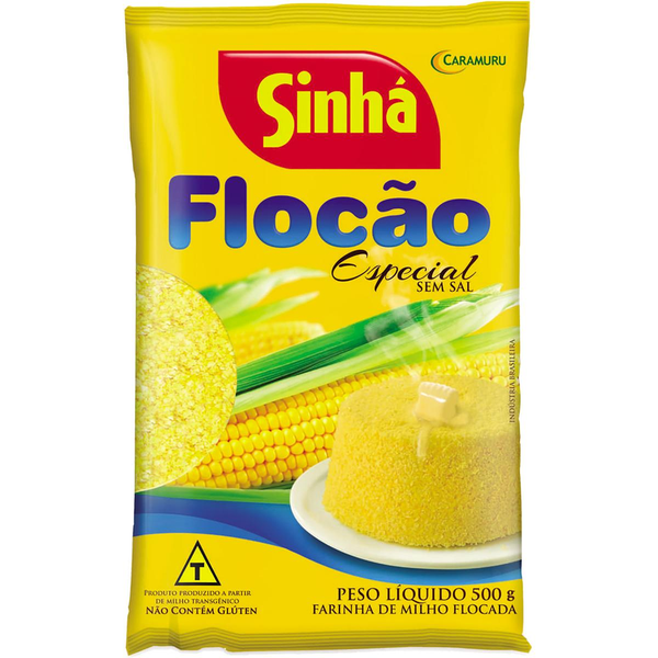 Farinha de Milho Sinhá 400g - Flocão
