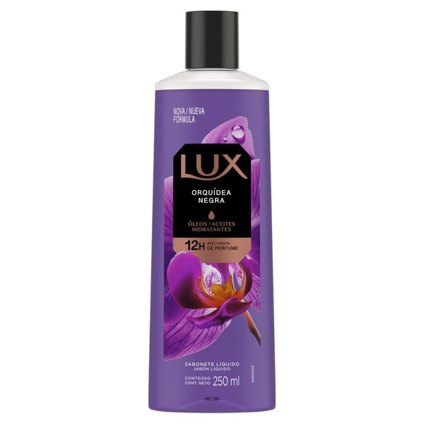 Sabonete Liquido Corporal Lux Botanicals Orquídea Negra 250ml