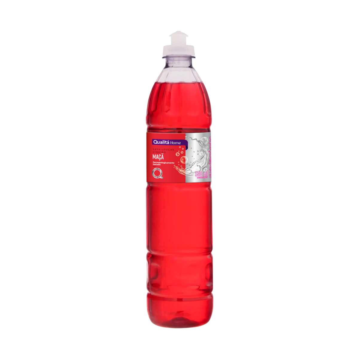 Detergente Líquido Maçã Qualitá Squeeze 500ml