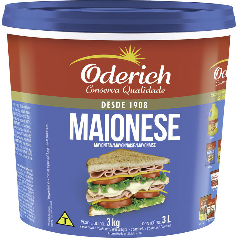 Maionese Oderich 3kg