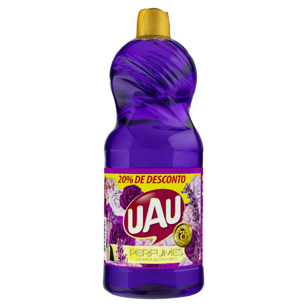 Limpador Perfumado Uau 2 Litros - Lavanda - Preço Especial