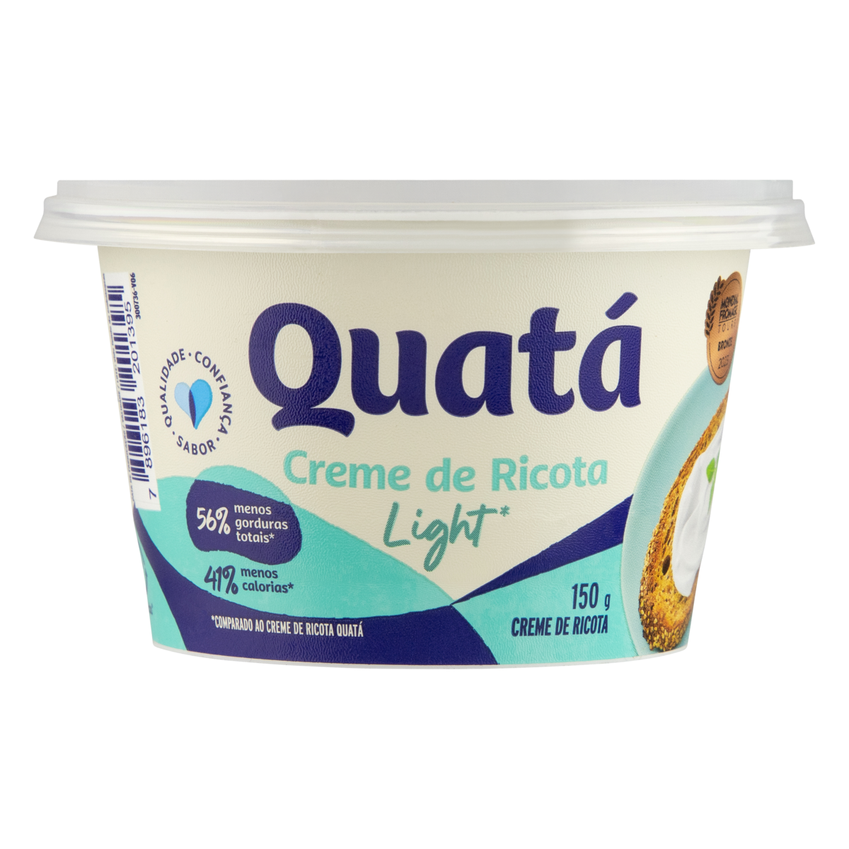 Creme de Ricota Quatá Light 150g