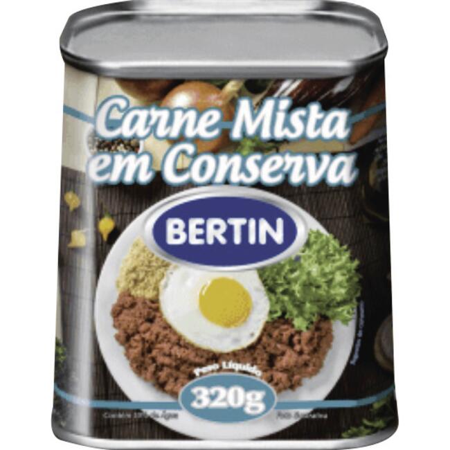 Carne Bovina em Conserva Bertin Mista 320g