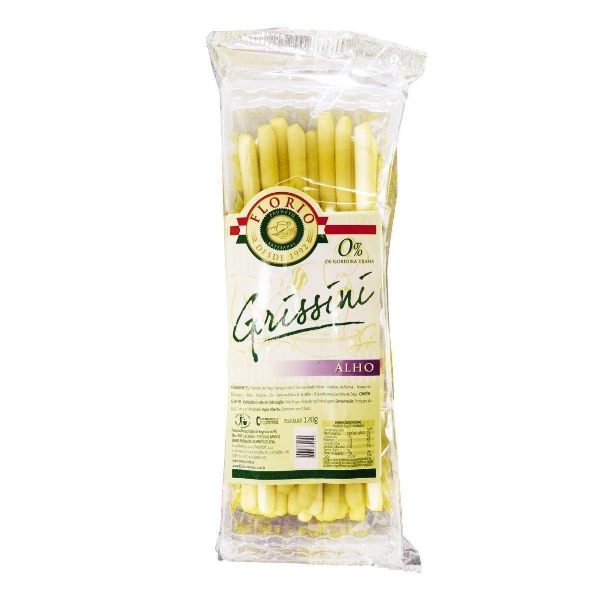 Grissini de Alho FLORIO 120g