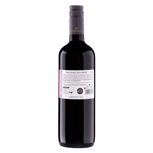 Vinho Brasileiro Tinto Demi-sec Garibaldi Precioso Serra Gaúcha Garrafa 750ml