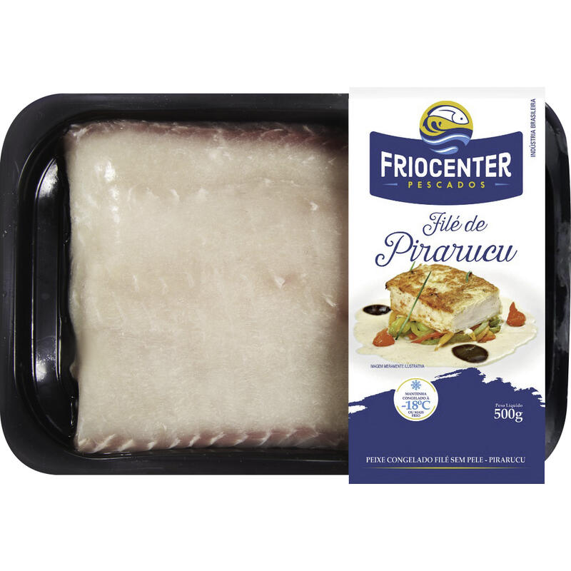 Filé de Peixe Pirarucu Friocenter Congelado 500g