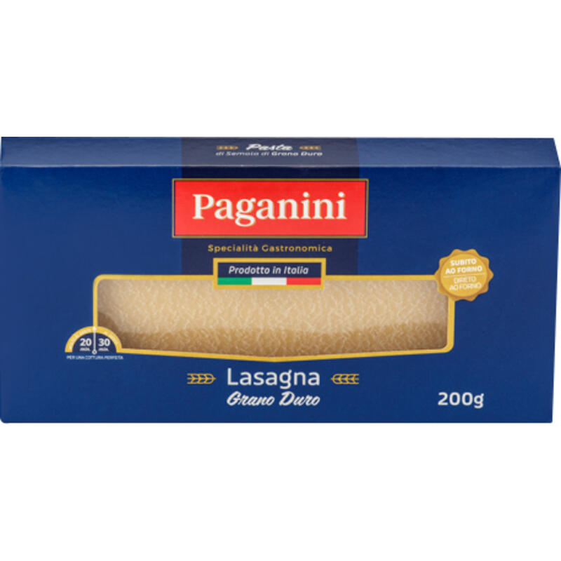 Massa Paganini Lasanha 200g