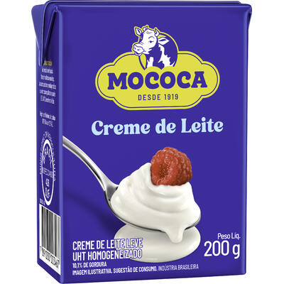 Creme De Leite Leve Mococa 200g
