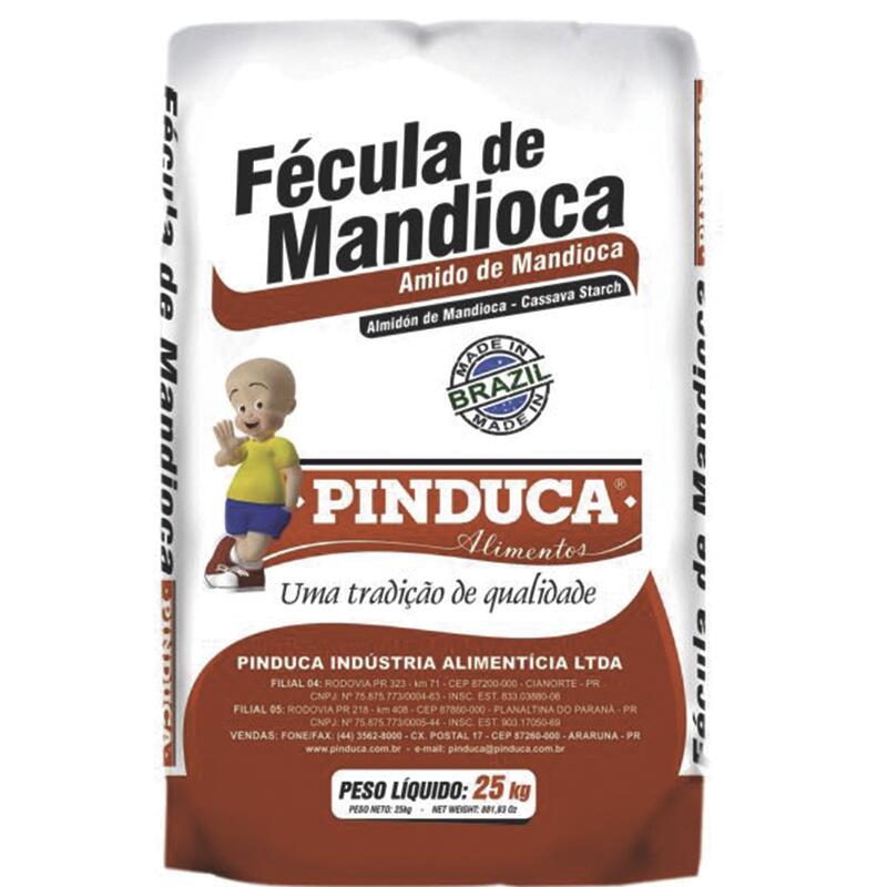 Fécula de Mandioca Doce Pinduca 25kg