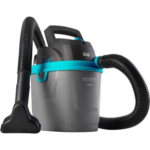 Aspirador de Pó e Água Portátil WAP GTW Compact 127V - Potência de 1400W