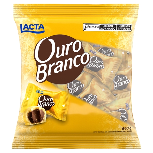 Bombom Lacta Ouro Branco 540g