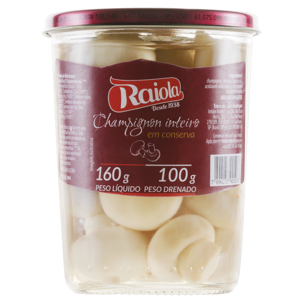 Cogumelo RAIOLA Vidro com 100g