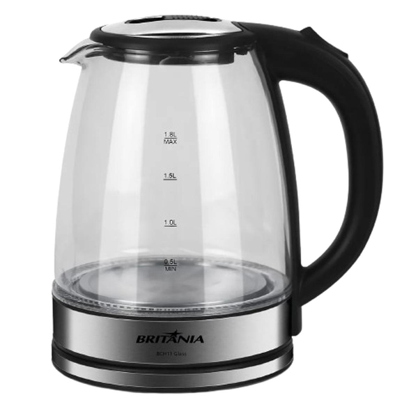 Chaleira Elétrica Britânia BCH11 1,8 Litro - Glass - 127V