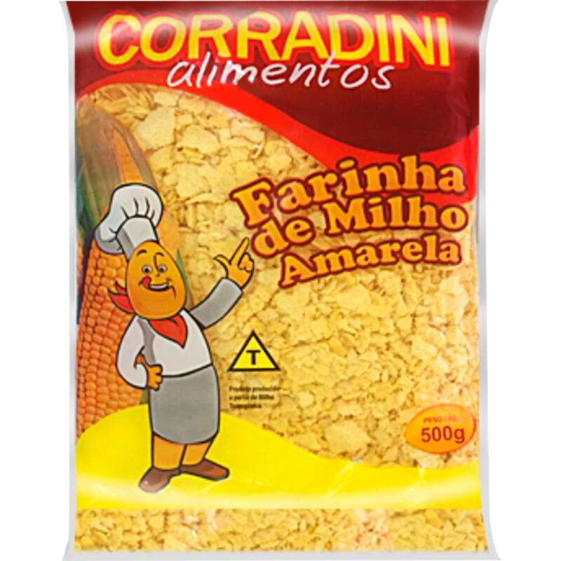 Farinha de Milho Corradini Amarela 500g