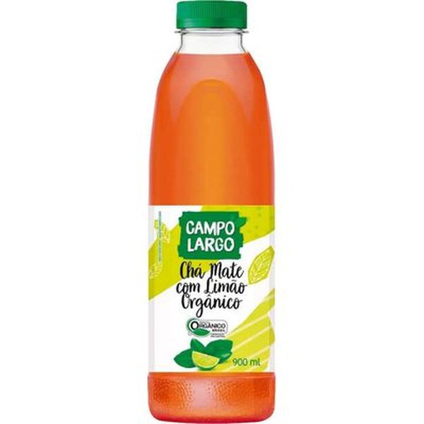 Chá Campo Largo 900ml - Mate - Limão - Orgânico - Pet