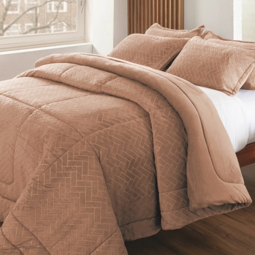 Edredom Seven Textil Queen Canela 2,40x2,60m