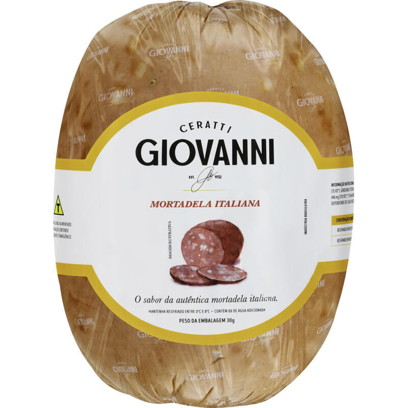 Mortadela Italiana Ceratti Preço por quilo na peça