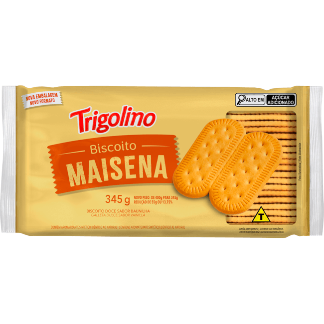 Biscoito Trigolino Maisena 345g