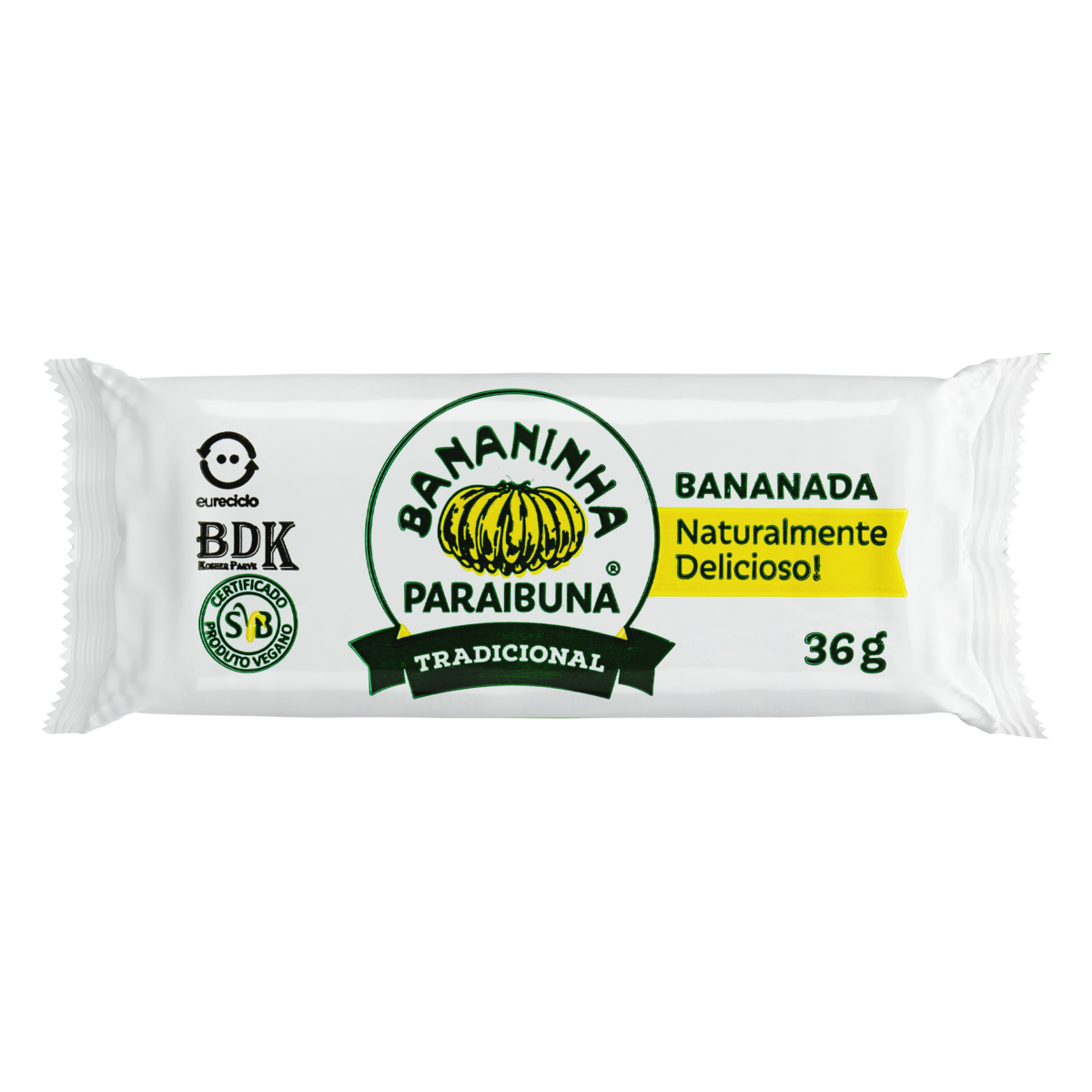 Bananinha Paraibuna Tradicional 36g