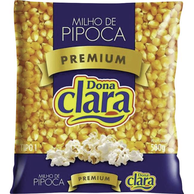 Milho para Pipoca Dona Clara 500g