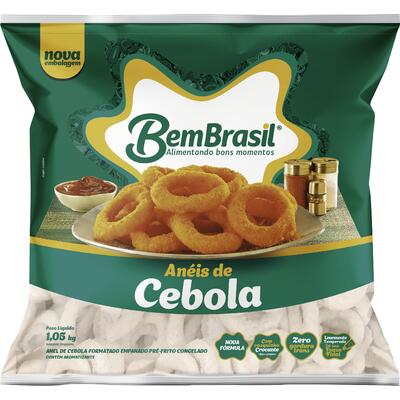Anéis de Cebola BEM BRASIL 1.05kg