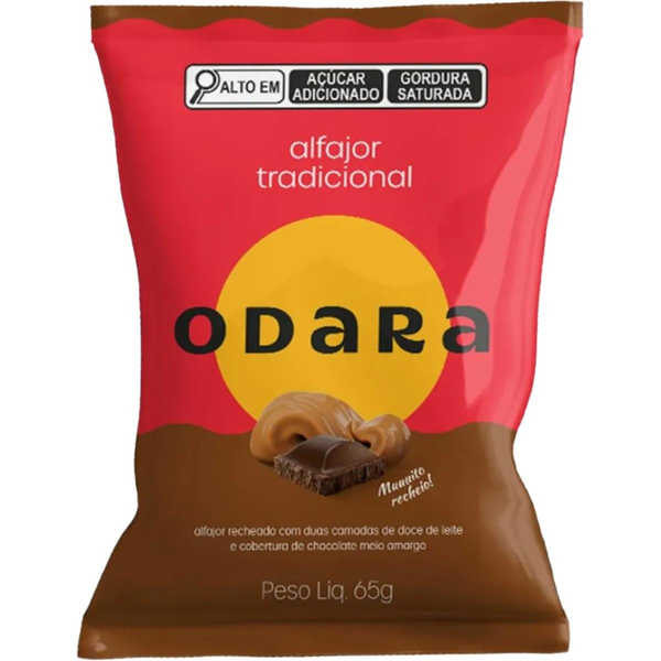 Alfajor ODARA Meio Amargo 65g
