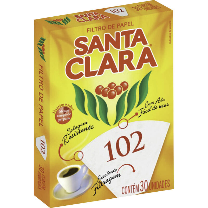 Filtro de Papel para Café Santa Clara 102 30 un