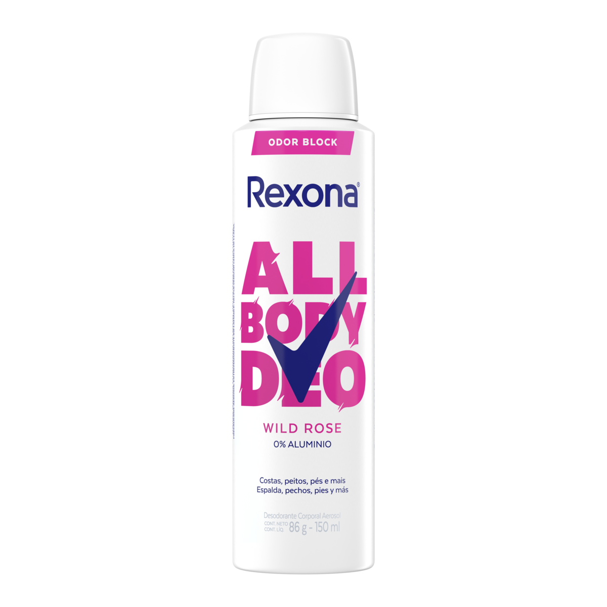 Desodorante REXONA All Body Deo Wild Rose Feminino 150ml