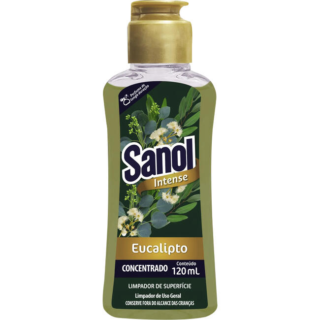 Limpador de Superfície Sanol Eucalipto 120ml
