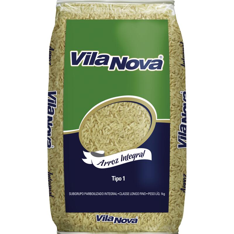Arroz Vila Nova Integral Tipo 1 1kg