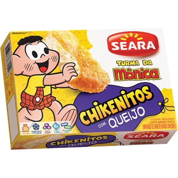 Empanados com queijo SEARA turma da Mônica 300g