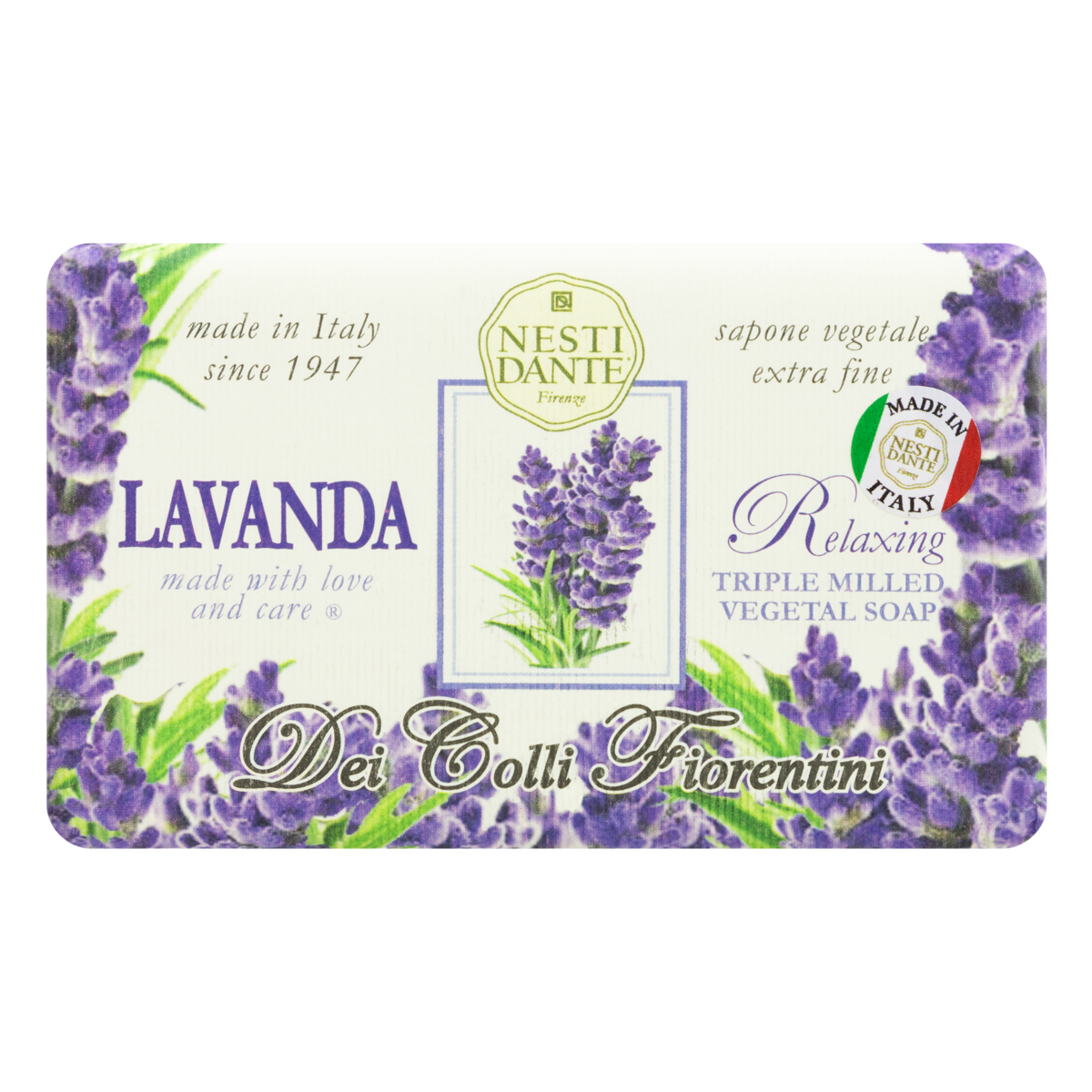 Sabonete em barra Dei Colli Fiorentini Lavanda Nesti Dante 250g
