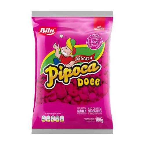 Pipoca BILU doce 80g