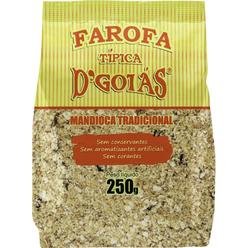 Farinha de Mandioca D'Goiás Tradicional 250g