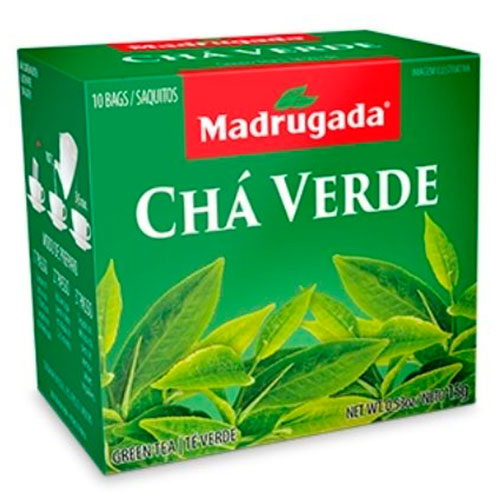 Chá Madrugada Verde 15g Com 10 Sachês