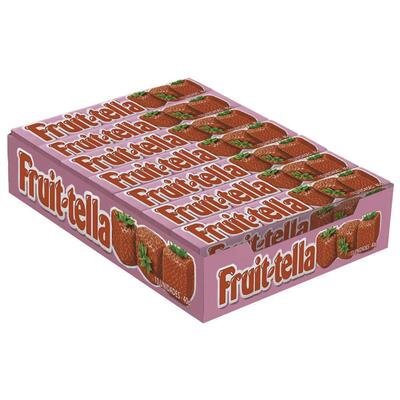 Bala Mastigável Fruittella Morango 16 un