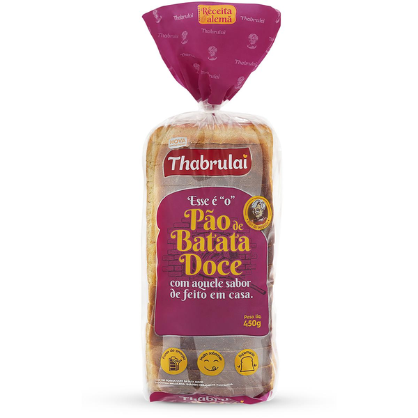 Pão Thabrulai 450g - Caseiro - Batata-doce