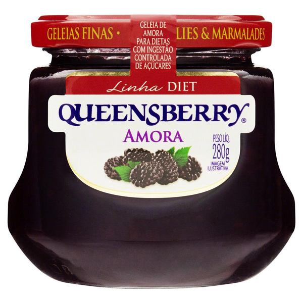 Geleia Queensberry Amora Diet 280g
