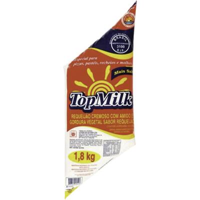 Requeijão Cremoso Top Milk 1,8kg