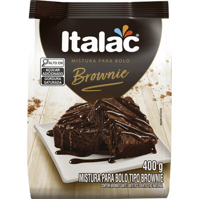 Mistura para Bolo Italac Brownie 400g