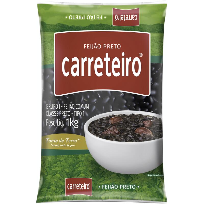 Feijão Preto Carreteiro Tipo 1 1kg