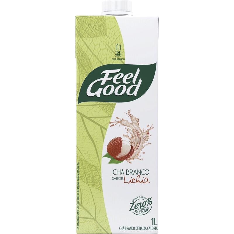Chá Branco Sabor Lichia FEEL GOOD 1 Litro