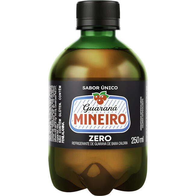 Refrigerante Mineiro Guaraná Zero 250ml