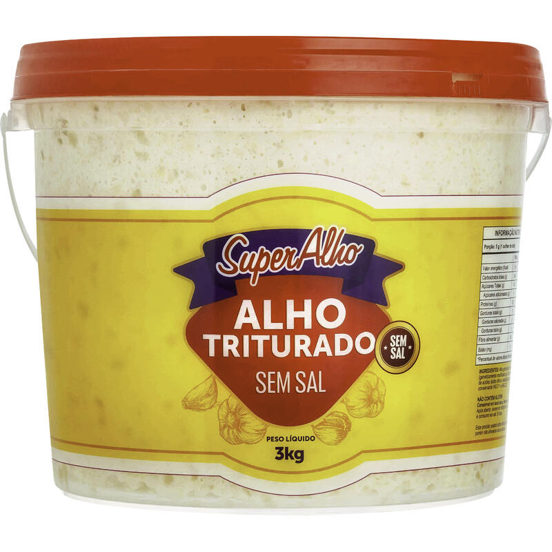 Alho Super Alho Triturado 3kg