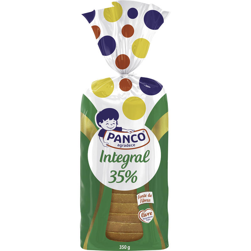 Pão de Forma Integral Panco Pacote 350g
