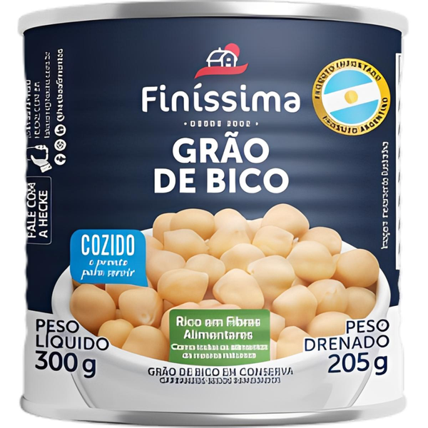 Grão de Bico Finíssima 205g - Lata