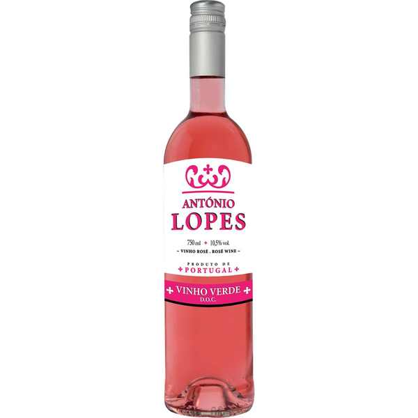 Vinho Português António Lopes 750ml - Vinho Verde - Rosé