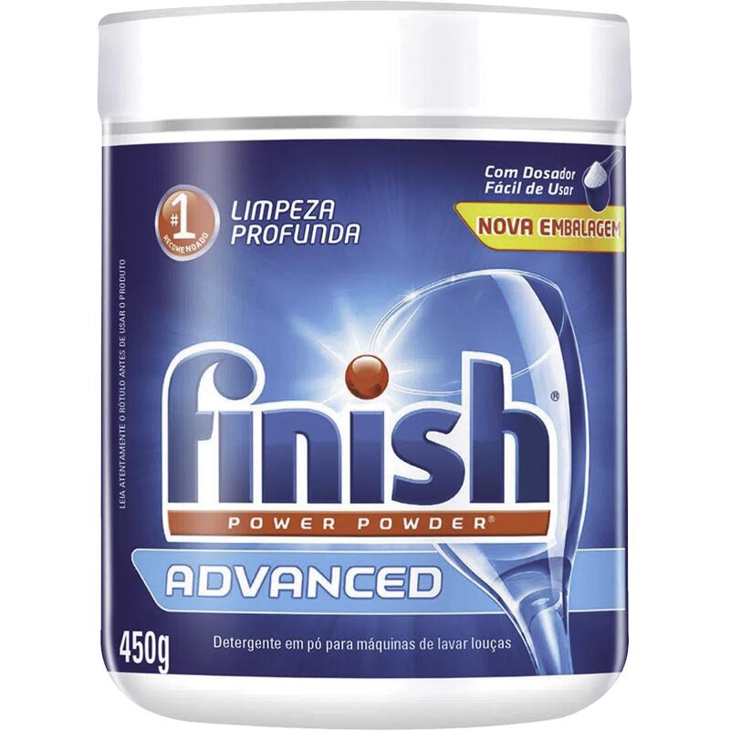 Detergente para Lava Louças em Pó Finish 450g